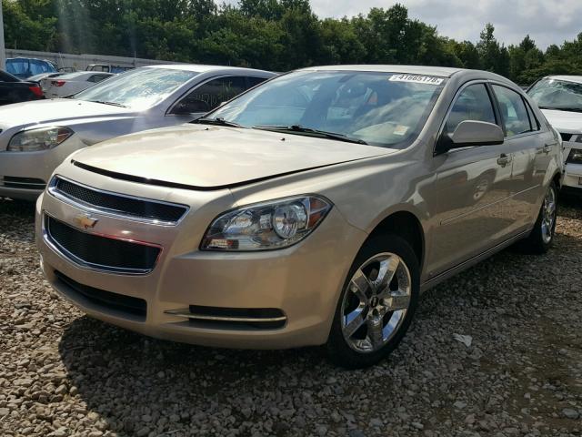 1G1ZH57B09F129606 - 2009 CHEVROLET MALIBU 1LT ბეჟი ფოტო 2