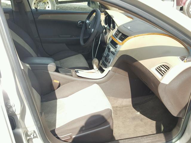 1G1ZH57B09F129606 - 2009 CHEVROLET MALIBU 1LT ბეჟი ფოტო 5