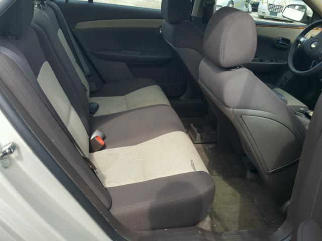 1G1ZH57B09F129606 - 2009 CHEVROLET MALIBU 1LT ბეჟი ფოტო 6
