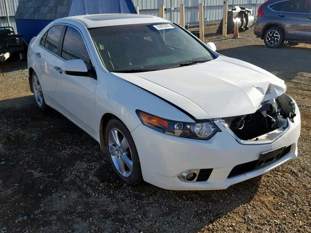 JH4CU2F67CC021034 - 2012 ACURA TSX TECH WHITE photo 1