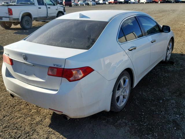 JH4CU2F67CC021034 - 2012 ACURA TSX TECH WHITE photo 4