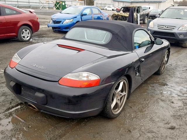 WP0CA29834U621276 - 2004 PORSCHE BOXSTER BLACK photo 4