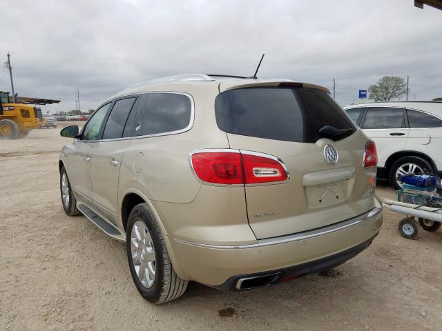 5GAKRDKD7DJ102144 - 2013 BUICK ENCLAVE BEIGE photo 3