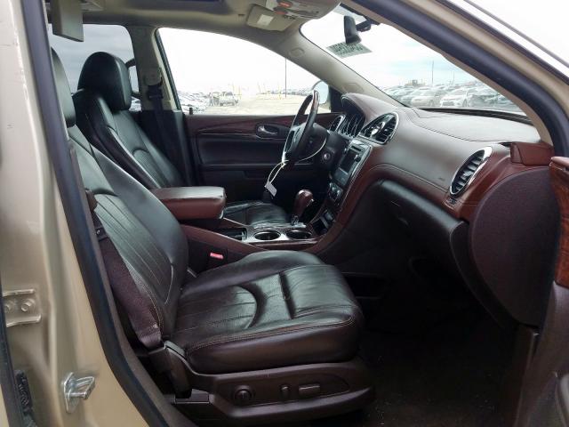 5GAKRDKD7DJ102144 - 2013 BUICK ENCLAVE BEIGE photo 5