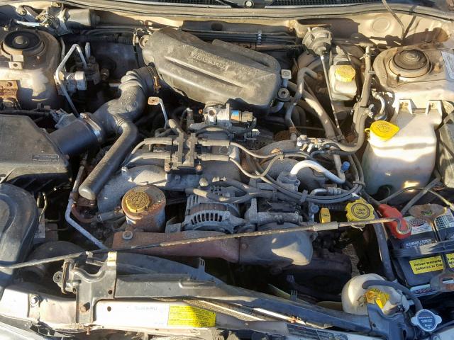 4S3BD4359X7250544 - 1999 SUBARU LEGACY L GOLD photo 7