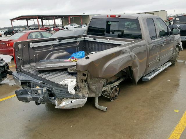 2GTEC19J981107949 - 2008 GMC SIERRA C15 GRAY photo 4