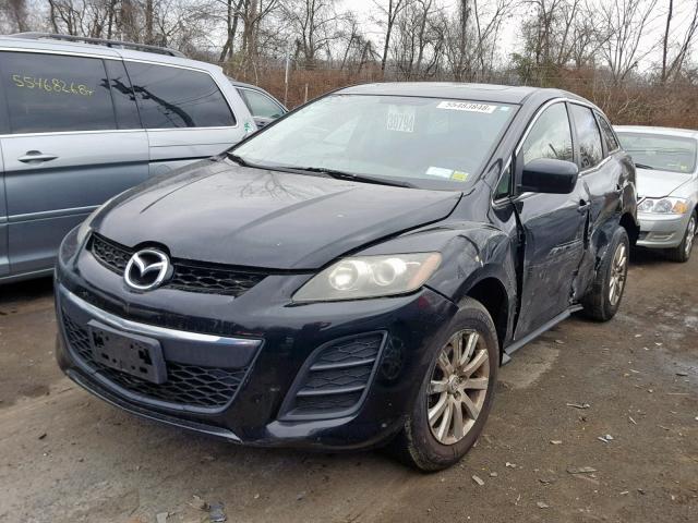 JM3ER2BM6B0376509 - 2011 MAZDA CX-7 BLACK photo 2