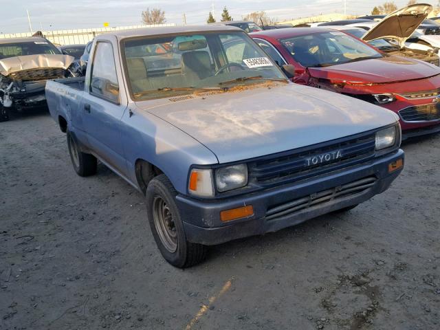 JT4RN81A1M0079571 - 1991 TOYOTA PICKUP 1/2 BLUE photo 1