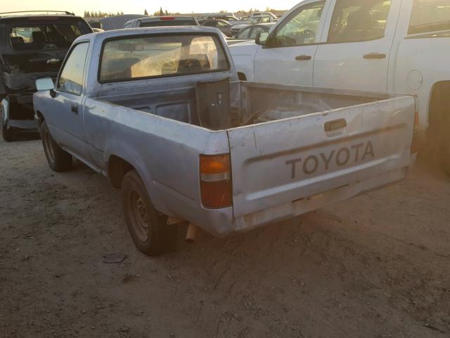 JT4RN81A1M0079571 - 1991 TOYOTA PICKUP 1/2 BLUE photo 3