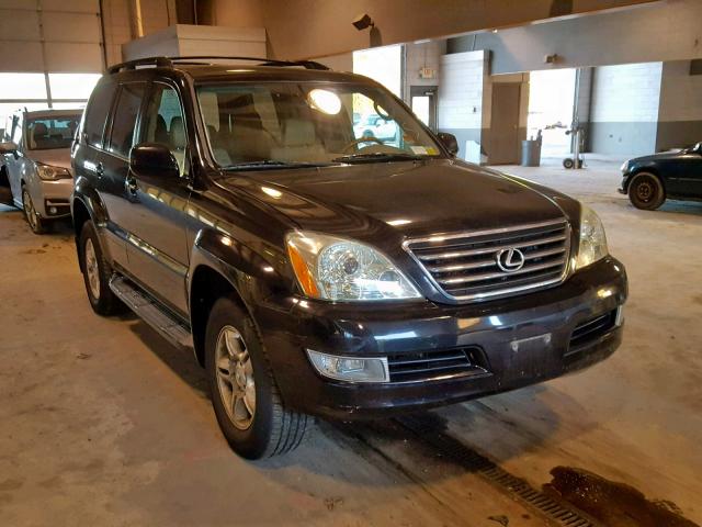 JTJBT20X670139954 - 2007 LEXUS GX 470 BLACK photo 1