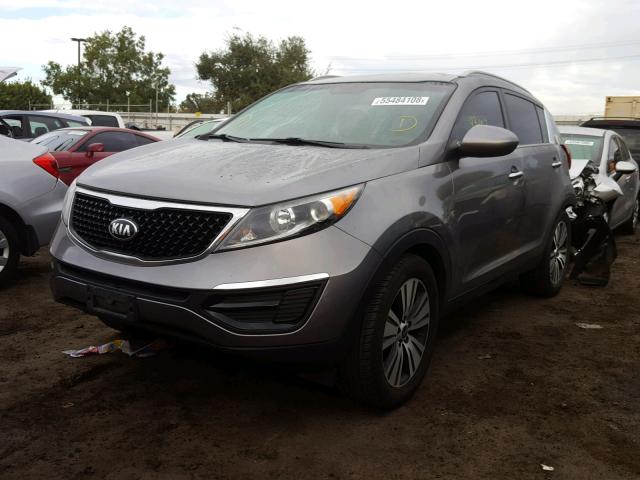 KNDPC3AC5G7874877 - 2016 KIA SPORTAGE E GRAY photo 2