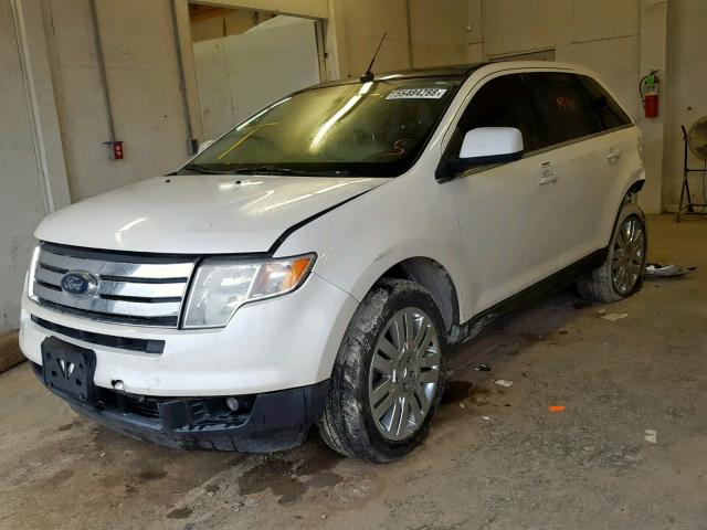 2FMDK39C79BA41713 - 2009 FORD EDGE LIMIT WHITE photo 2