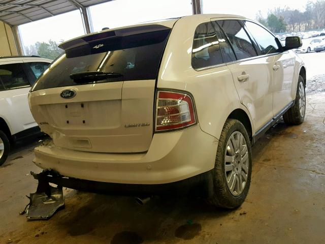 2FMDK39C79BA41713 - 2009 FORD EDGE LIMIT WHITE photo 4