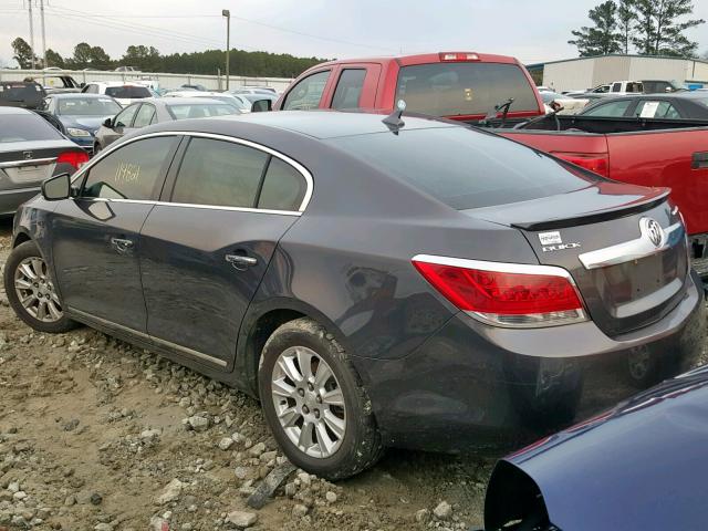 1G4GC5ER4CF329808 - 2012 BUICK LACROSSE GRAY photo 3