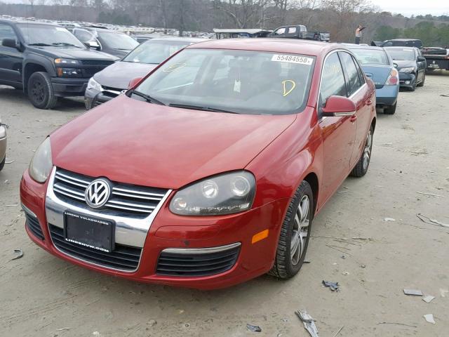 3VWRG71K26M695984 - 2006 VOLKSWAGEN JETTA 2.5 RED photo 2