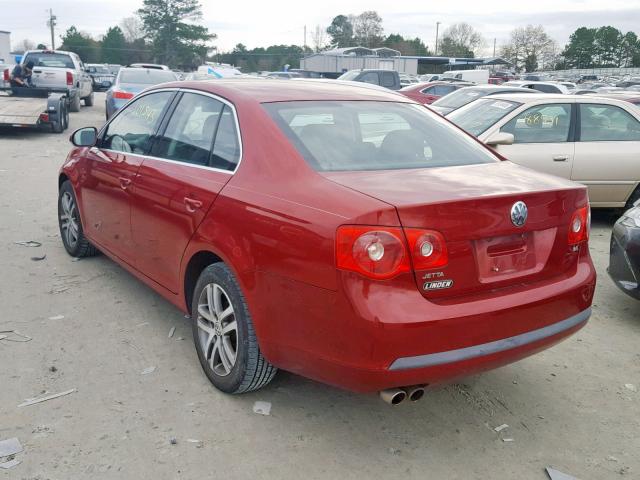 3VWRG71K26M695984 - 2006 VOLKSWAGEN JETTA 2.5 RED photo 3