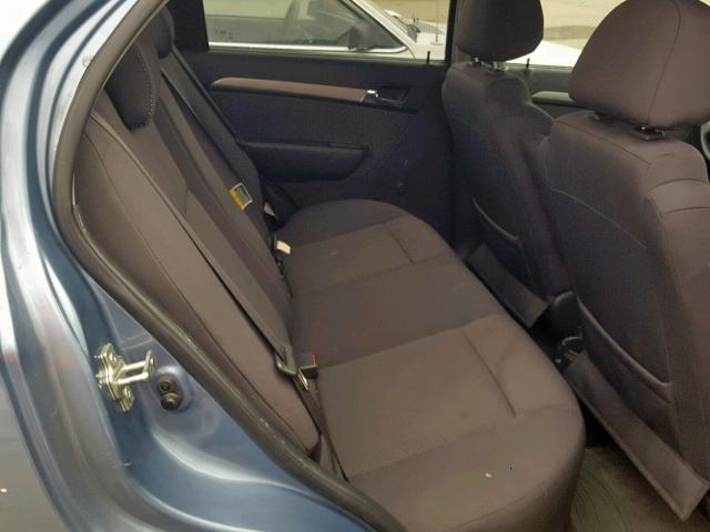 KL1TD56697B169708 - 2007 CHEVROLET AVEO BASE ნაცრისფერი ფოტო 6