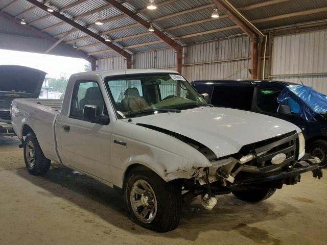 1FTYR10D37PA93003 - 2007 FORD RANGER WHITE photo 1