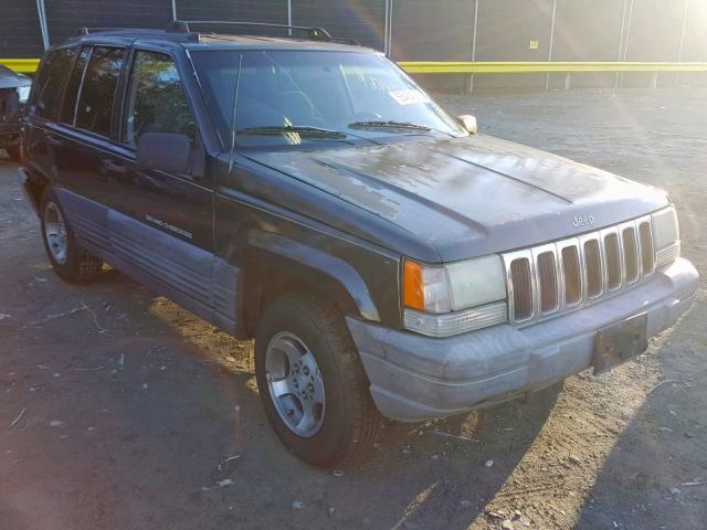 1J4GZ58SXWC141683 - 1998 JEEP GRAND CHER BLACK photo 1