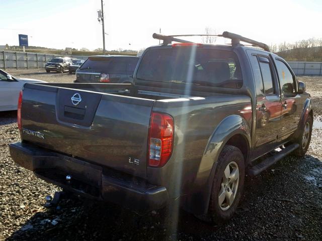 1N6AD07U18C451320 - 2008 NISSAN FRONTIER C CHARCOAL photo 4