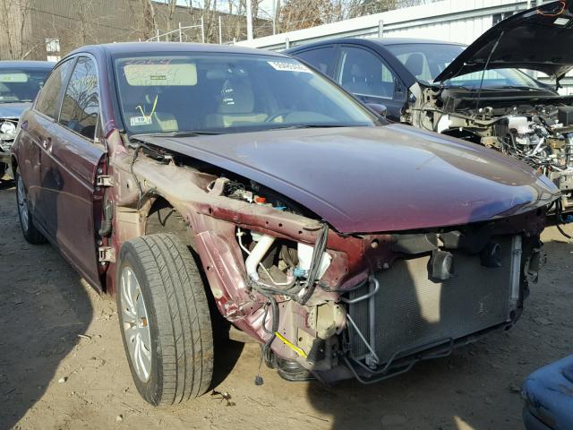 1HGCP26368A134766 - 2008 HONDA ACCORD LX BURGUNDY photo 1