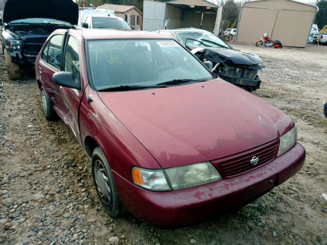 1N4AB41D0SC763022 - 1995 NISSAN SENTRA XE RED photo 1