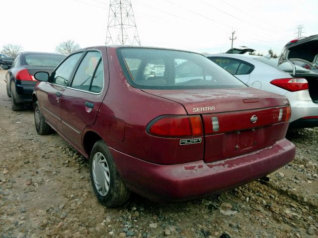1N4AB41D0SC763022 - 1995 NISSAN SENTRA XE RED photo 3