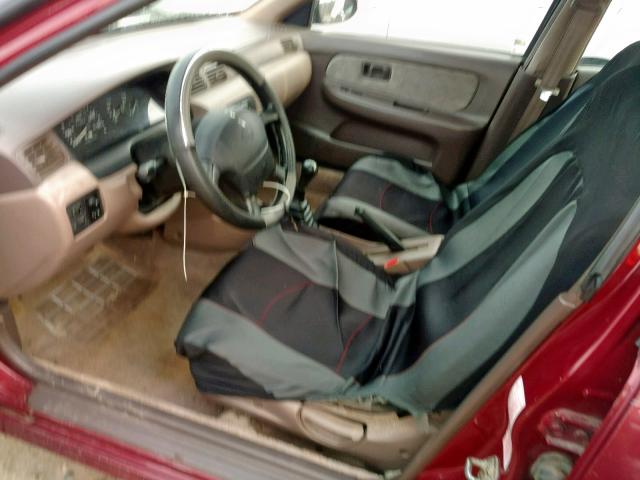 1N4AB41D0SC763022 - 1995 NISSAN SENTRA XE RED photo 5