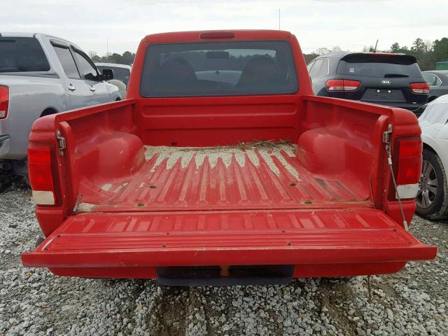 1FTYR10CXYPA90656 - 2000 FORD RANGER RED photo 9