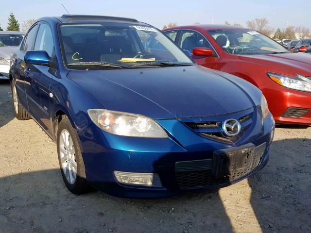 JM1BK324971666640 - 2007 MAZDA 3 S GREEN photo 1