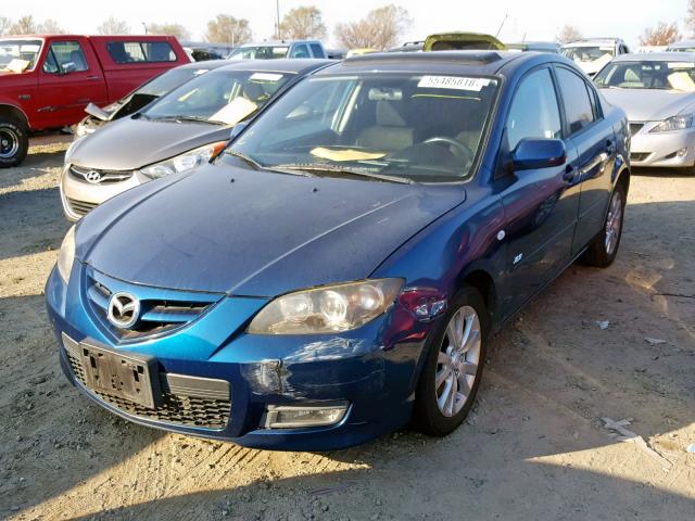 JM1BK324971666640 - 2007 MAZDA 3 S GREEN photo 2