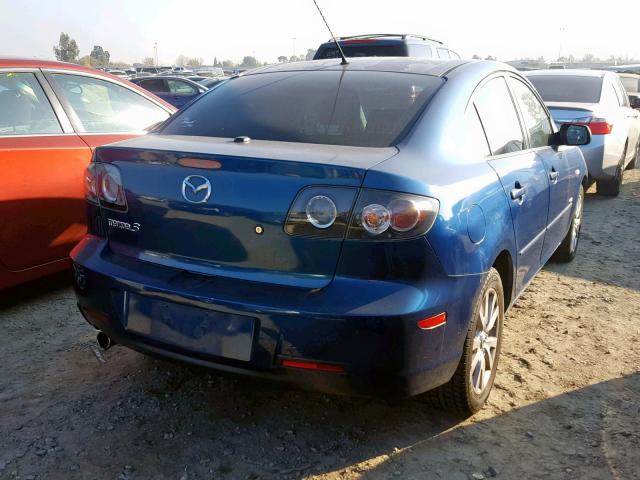 JM1BK324971666640 - 2007 MAZDA 3 S GREEN photo 4