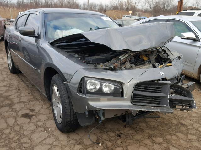 2B3CA3CV5AH252392 - 2010 DODGE CHARGER SX GRAY photo 1