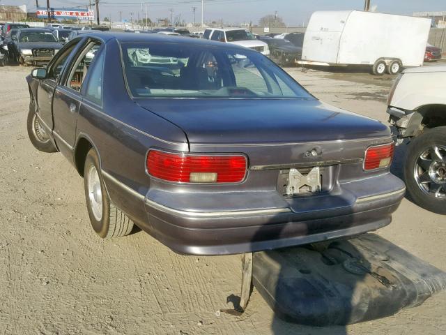 1G1BN53EXPR108865 - 1993 CHEVROLET CAPRICE CL GRAY photo 3