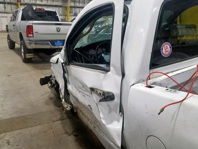 3D7KA26D43G793319 - 2003 DODGE RAM 2500 S WHITE photo 10