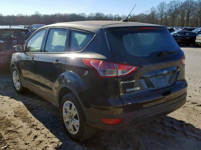 1FMCU0F75FUC31527 - 2015 FORD ESCAPE S BLACK photo 3