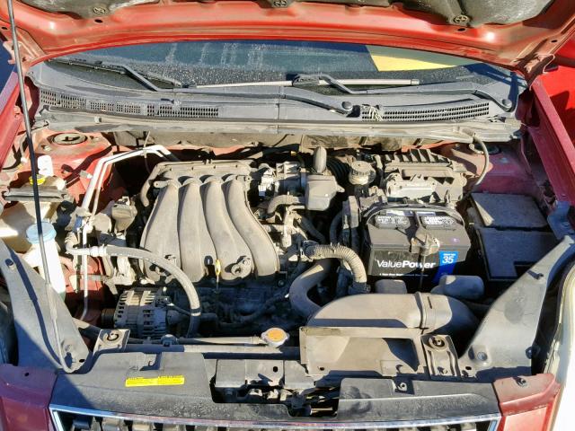 3N1AB61E99L629612 - 2009 NISSAN SENTRA 2.0 RED photo 7