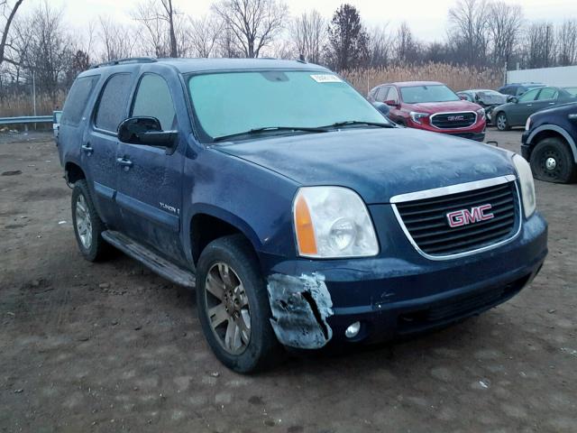 1GKFK13067J281140 - 2007 GMC YUKON TURQUOISE photo 1