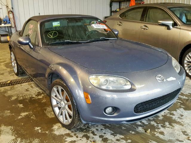 JM1NC25F260113754 - 2006 MAZDA MX-5 MIATA GRAY photo 1