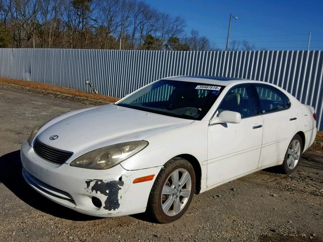 JTHBA30G565147915 - 2006 LEXUS ES 330 WHITE photo 2