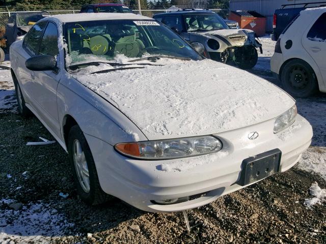 1G3NL52E03C287152 - 2003 OLDSMOBILE ALERO GL WHITE photo 1