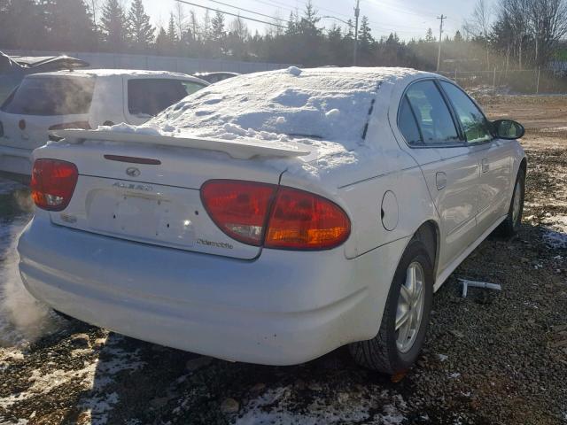 1G3NL52E03C287152 - 2003 OLDSMOBILE ALERO GL WHITE photo 4