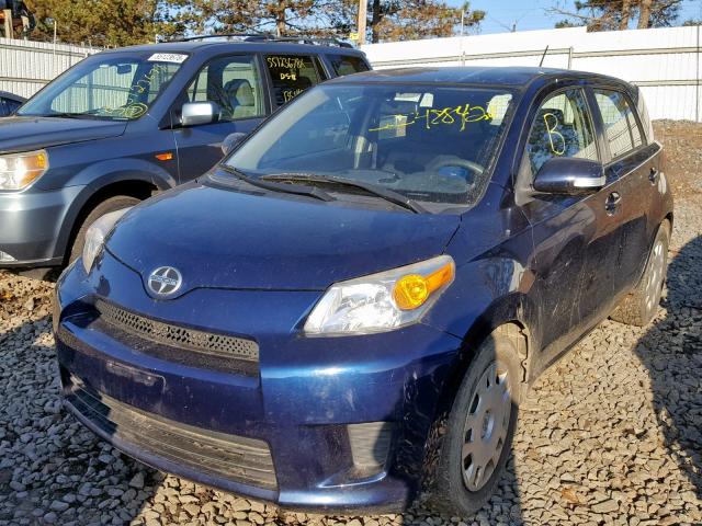 JTKKU10418J019645 - 2008 TOYOTA SCION XD BLUE photo 2