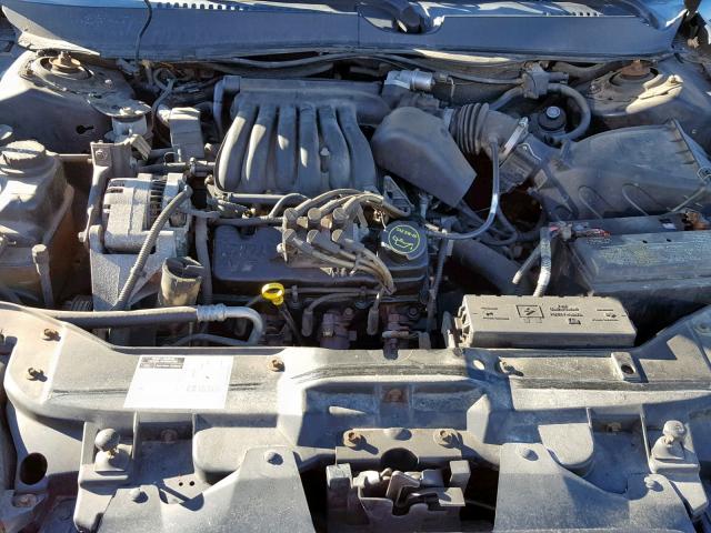 1FAFP55U71G129835 - 2001 FORD TAURUS SES BLUE photo 7