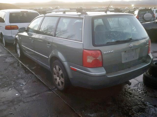 WVWYH63B73E073188 - 2003 VOLKSWAGEN PASSAT GLX 绿色 照片 3