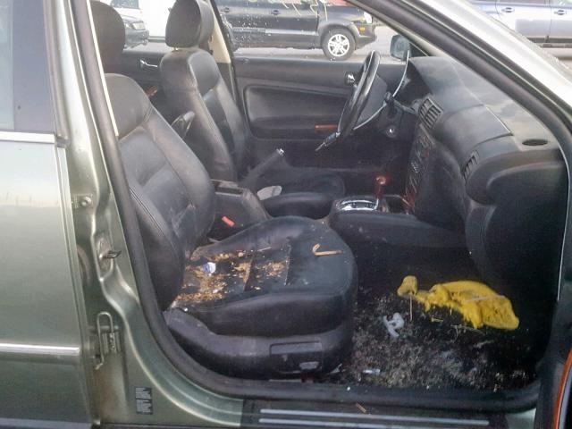 WVWYH63B73E073188 - 2003 VOLKSWAGEN PASSAT GLX 绿色 照片 5