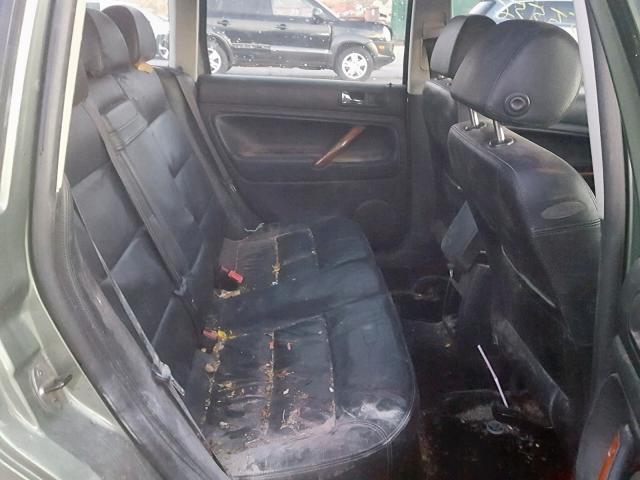 WVWYH63B73E073188 - 2003 VOLKSWAGEN PASSAT GLX 绿色 照片 6