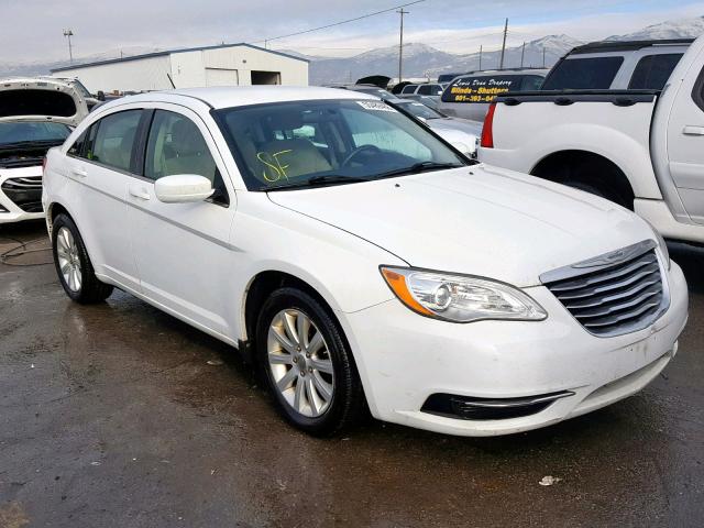 1C3BC1FG6BN548041 - 2011 CHRYSLER 200 TOURIN WHITE photo 1