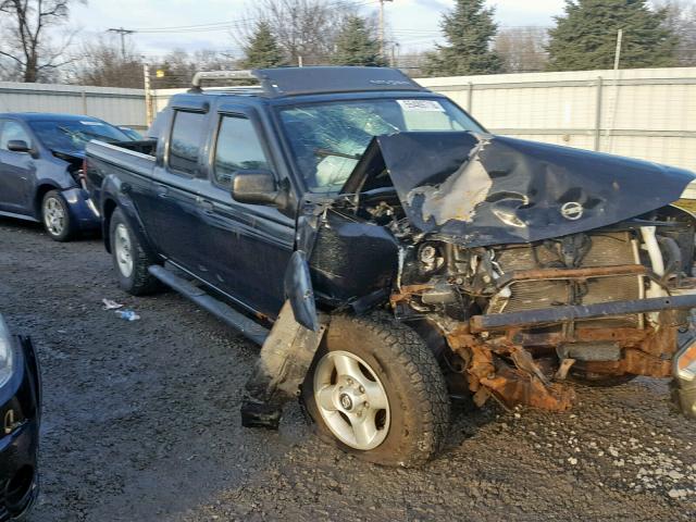 1N6MD29Y62C381815 - 2002 NISSAN FRONTIER C BLACK photo 1