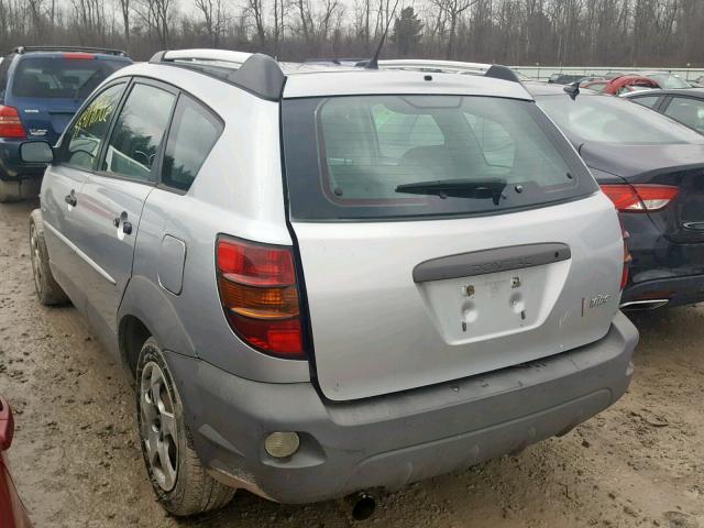 5Y2SL65836Z405601 - 2006 PONTIAC VIBE SILVER photo 3